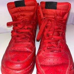 Nike Air Force 1 High top Red size 10